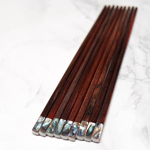 Mother of Pearl Chopsticks - Staunton and Henry