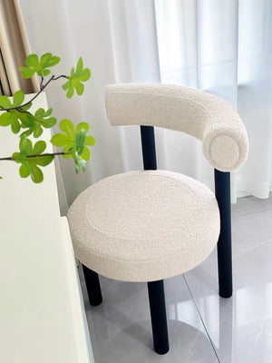 Round Upholstered Dining Chair - Staunton and Henry