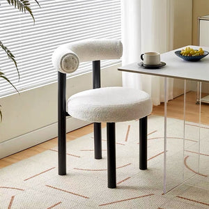 Round Upholstered Dining Chair - Staunton and Henry