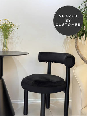 Round Upholstered Dining Chair - Staunton and Henry