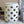 White Lattice Ceramic Stool - Staunton and Henry