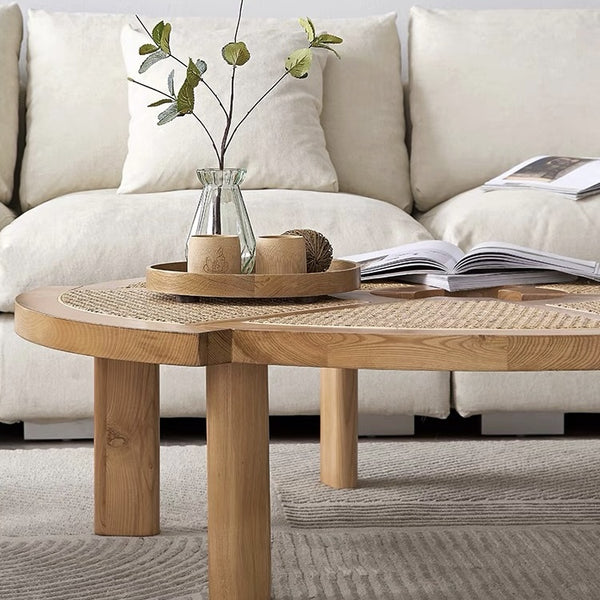Buy Replica Rio Low Rattan and Wood Coffee Table at 20% Off Retail