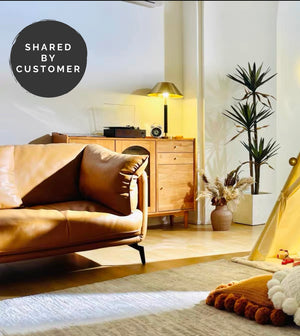 Future Deco Black and Brass Table Lamp - Staunton and Henry