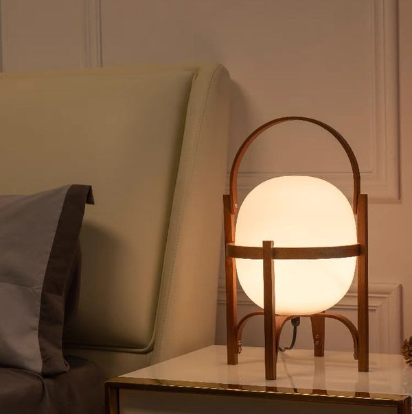 Minimalist Japanese Style Lantern Table Lamp - Staunton and Henry