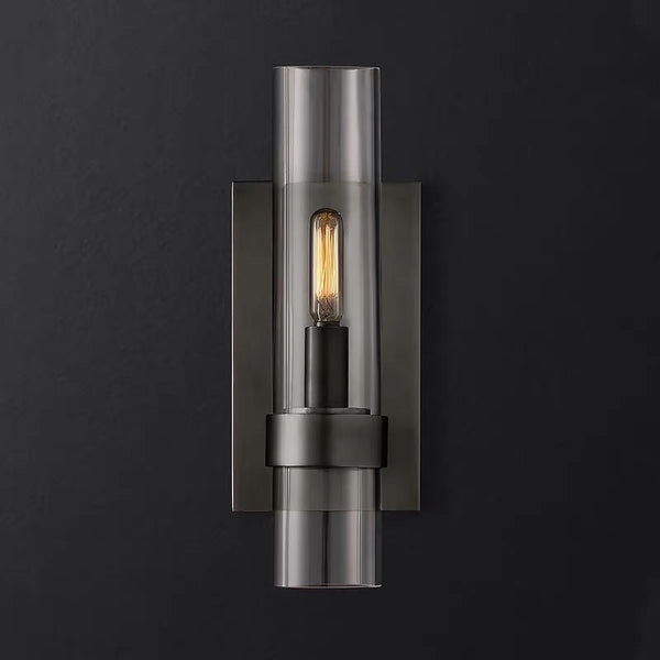 Modern Brass Wall Light - Staunton and Henry