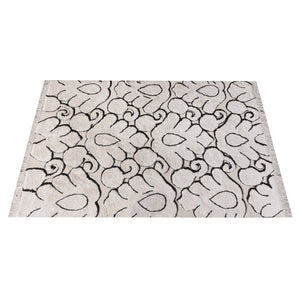Vinak Natural Black and White Area Rug - Staunton and Henry