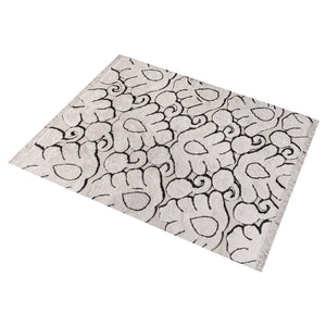 Vinak Natural Black and White Area Rug - Staunton and Henry