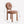 Mochi Natural Wood Flocked Fabric Dining Chair - Staunton and Henry