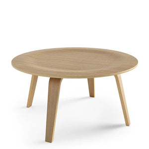 Georg Scandi Round Wood Coffee Table - Staunton and Henry