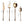Elara Rose Gold Stainless Steel Cutlery Set - Staunton and Henry