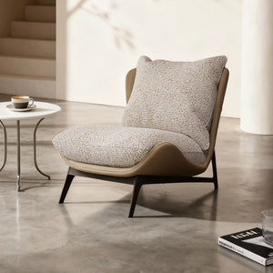 Mair.HK Italian Minimalist Leisure Chair Wabi-Sabi Single Sofa - Staunton and Henry