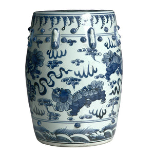 Ming Imperial Ceramic Garden Stool - Staunton and Henry