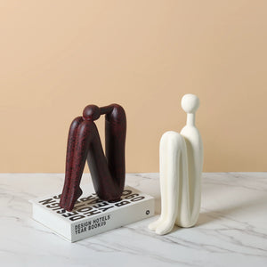 Novo Abstract Nordic Figure Sculpture Set - Staunton and Henry