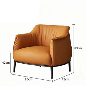 Italian Modern Single Sofa Chair Reception Set For Business - Staunton and Henry