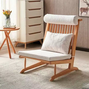 Takumi Japandi Wood Lounge Chair - Staunton and Henry