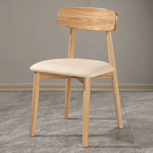 Linden Minimalist Wood Dining Chair - Staunton and Henry