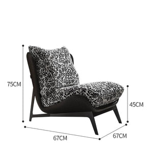 Mair.HK Italian Minimalist Leisure Chair Wabi-Sabi Single Sofa - Staunton and Henry