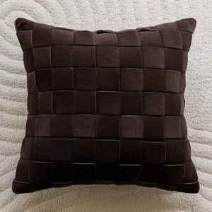 Siena Brown Textured Cushion Cover Collection - Staunton and Henry