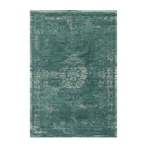 Retro Green Non-Slip Washable Area Rug