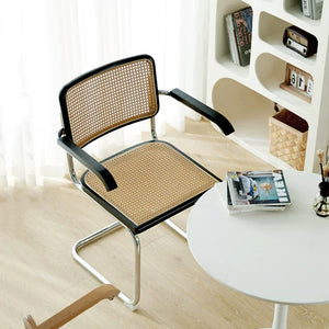 Breuer Mid-Century Rattan Dining Chair - Staunton and Henry
