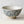 Handmade Ceramic Rice Bowl Hand-Painted Underglaze Retro Floral Design