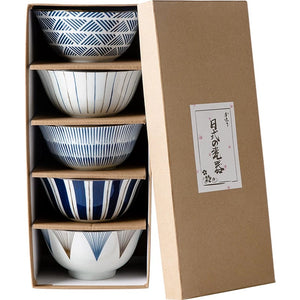 Kaito Retro Japanese Rice Bowl Set - Staunton and Henry