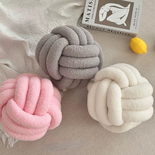 Boucle Knot Cushions