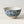 Handmade Ceramic Rice Bowl Hand-Painted Underglaze Retro Floral Design - Staunton and Henry