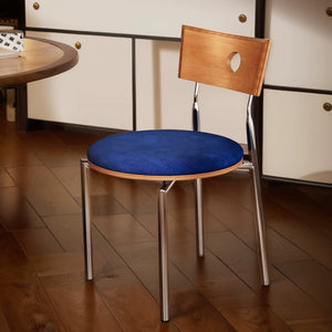 Etienne Fabric and Wood Bistro Dining Chair - Staunton and Henry