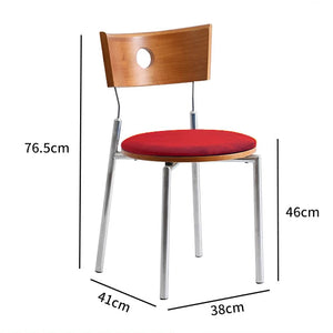Etienne Fabric and Wood Bistro Dining Chair - Staunton and Henry