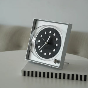 Ludwig Metal Minimalist Desk Clock - Staunton and Henry