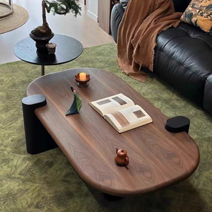 Ludwig Mid-Century Wood Coffee Table - Staunton and Henry