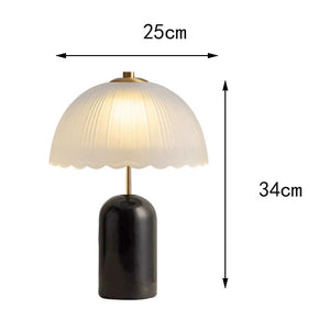 Halo Natural Stone Table Lamp - Staunton and Henry