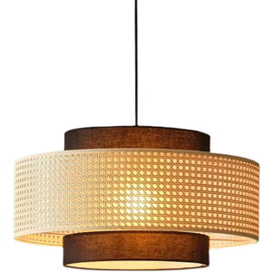 Kyoto Rattan Japanese Pendant Light - Staunton and Henry