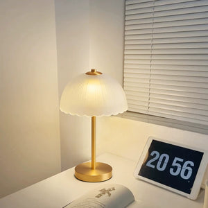 Hikari Gold Modern Vintage Table Lamp - Staunton and Henry