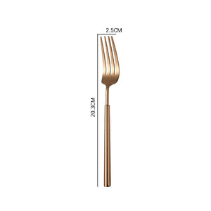 Lyon Rose Gold Modern French Cutlery Set - Staunton and Henry