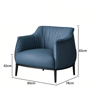 Italian Modern Single Sofa Chair Reception Set For Business - Staunton and Henry