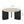Nuevo Travertine and Wood Wabi-Sabi Coffee Table - Staunton and Henry