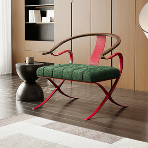 Mair.HK New Chinese Style Yunhe Red Armchair Solid Wood - Staunton and Henry