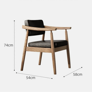 Asher Solid Wood Dining Chair - Staunton and Henry