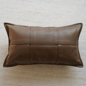 Siena Brown Textured Cushion Cover Collection - Staunton and Henry
