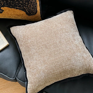 Sienna Leopard Chenille Cushion Cover - Staunton and Henry