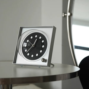 Ludwig Metal Minimalist Desk Clock - Staunton and Henry