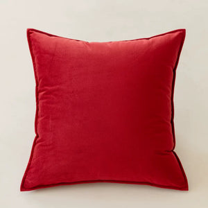 Vino Burgundy Velvet Cushion Cover Set - Staunton and Henry