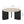 Nuevo Travertine and Wood Wabi-Sabi Coffee Table - Staunton and Henry