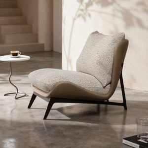 Mair.HK Italian Minimalist Leisure Chair Wabi-Sabi Single Sofa - Staunton and Henry