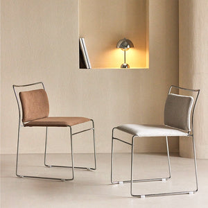 Modern Minimalist Bauhaus Dining Chair High Backrest Home Furniture - Staunton and Henry