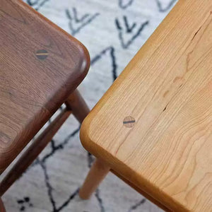 Haru Japandi Solid Wood Stool