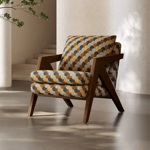Mair.HK Richard Mid-Century Modern Single Sofa Chair Washable Fabric - Staunton and Henry
