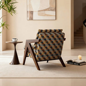 Mair.HK Richard Mid-Century Modern Single Sofa Chair Washable Fabric - Staunton and Henry